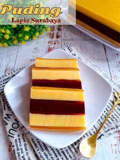 Foto resep Puding Lapis Surabaya