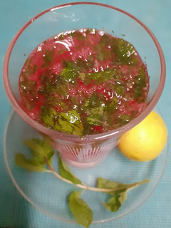 A picture of Classic Old Fashioned Pink Lady Lemonade.