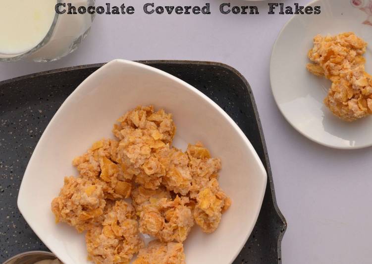 How to Make Perfect Chocolate Corn Flakes Recipe | No Bake Cooking With Kids