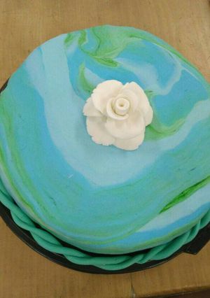 Una foto de Fondant o pasta wilton