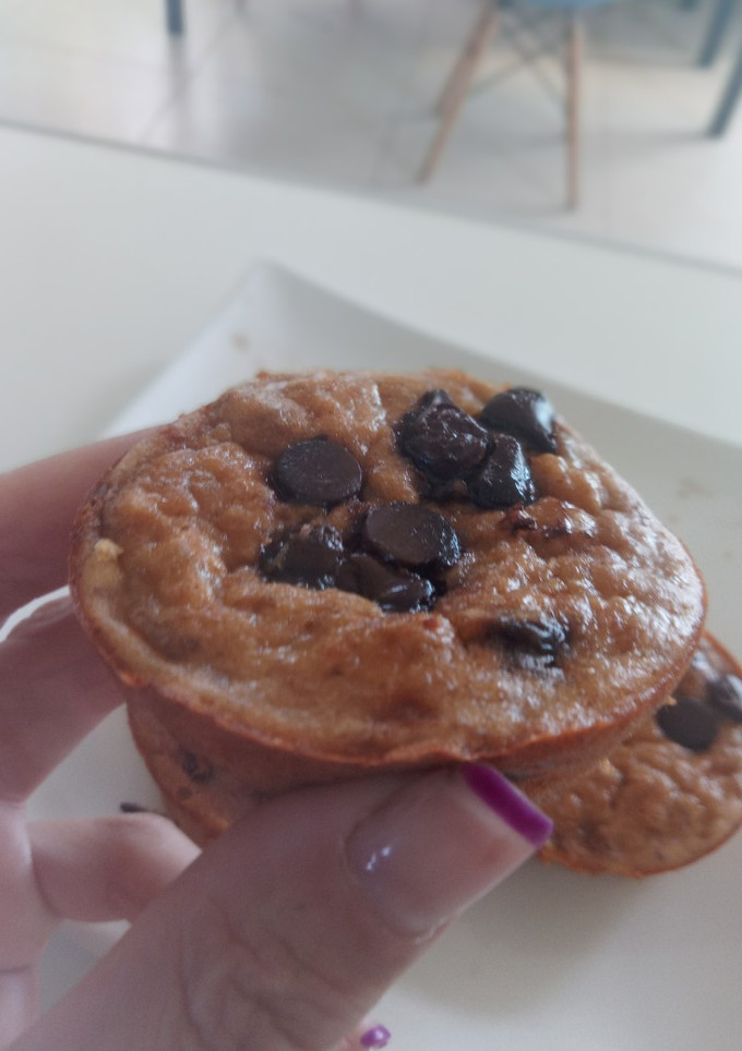 Una foto de Muffins de Banana y Chips de Chocolate