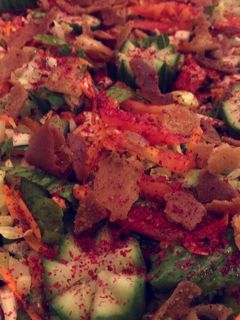 صورة لوصفة سلطة فتوش بالزبادي 🤤