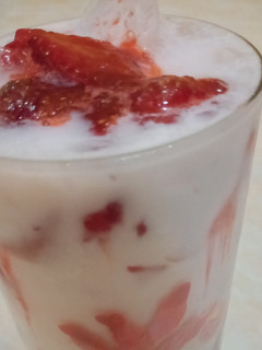 Foto resep Korean strawberry milk