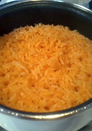 A picture of Red rice.