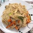 Fideos chinos con pollo y verduras