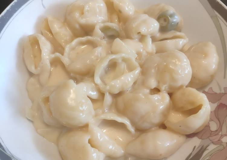 Recipe of Super Quick Homemade Pasta saus cheese carbonara
