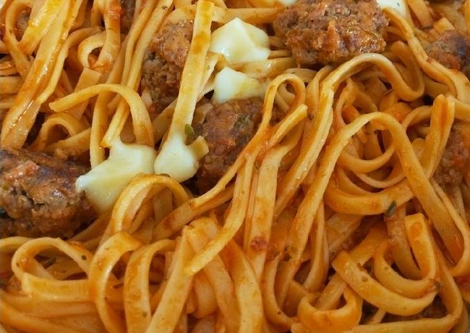 Fettucini Meatball