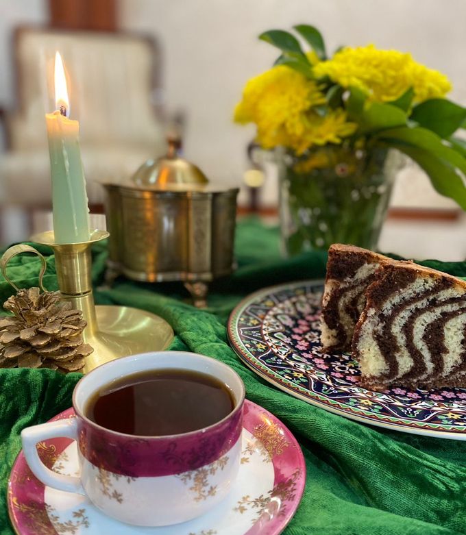 عکسی از دستور کیک زبرا