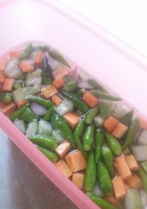 Foto resep Acar mentah ala mommy talita