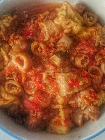 Langkah Gampang Membikin Resep  Tumis Cumi Tahu Tempe Taliwang yang Sempurna, Lezat Sekali