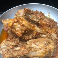 A picture of Chicken karahi.