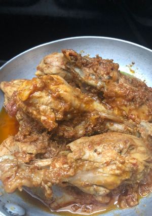 A picture of Chicken karahi.