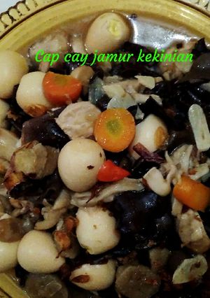 Foto resep Cap cay jamur kekinian