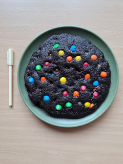 Una foto de 🍪 Mega cookie 🍪 Galleta gigante 🍪 Súper galle 🍪