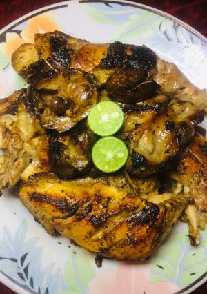 Foto resep Ayam bakar rempah nona