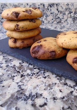 Una foto de Cookies de harina de garbanzos
