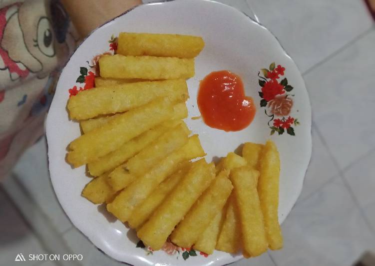 Olahan Potato cheese stick 🍟 | Cara Buat Potato cheese stick 🍟 Yang Lezat Sekali