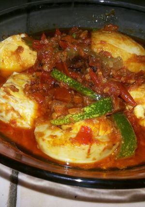Foto resep Telur balado & mentimun bumbu bali