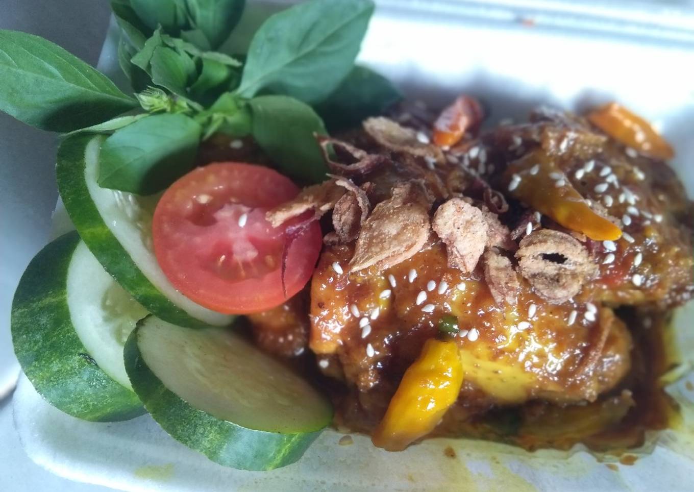 Rica rica sayap ala emak