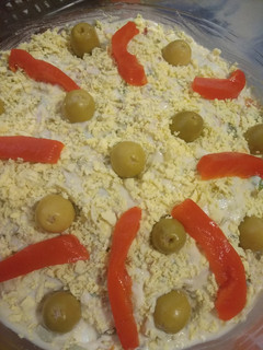 Una foto de Ensaladilla rusa al vapor