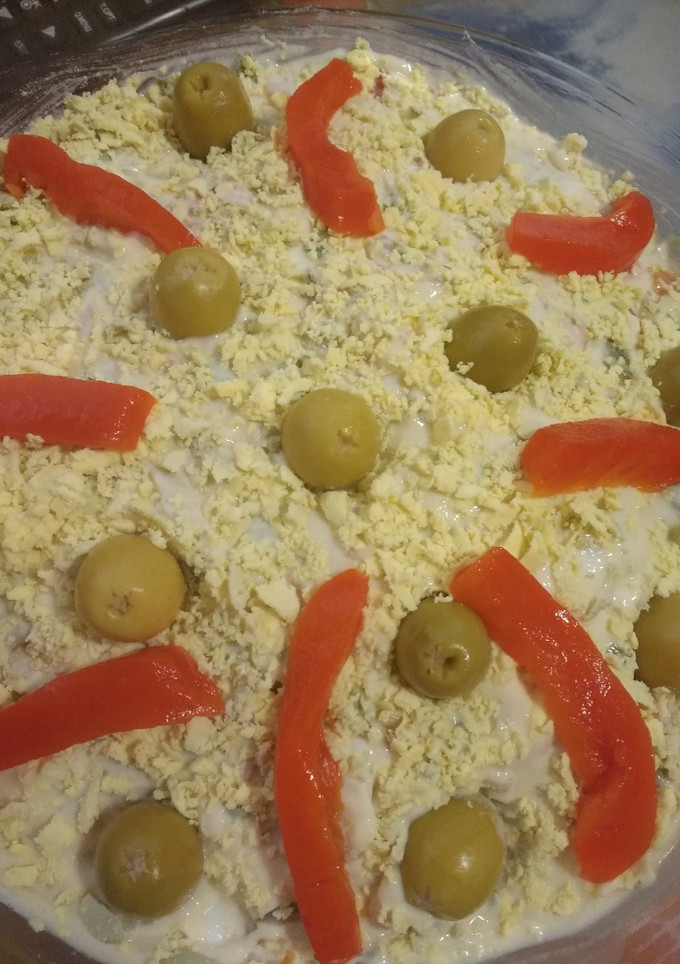 Una foto de Ensaladilla rusa al vapor