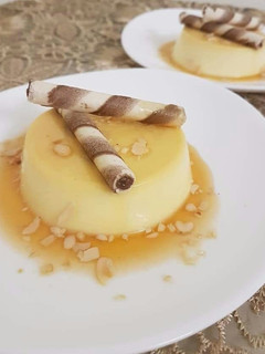 صورة لوصفة كريمة كراميل بدون فرن 🍮