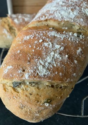 Foto principal de Barras de pan de aceitunas
