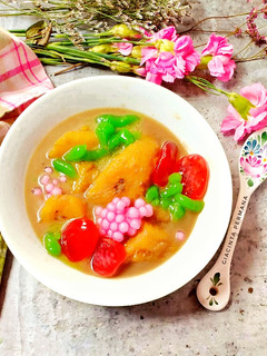 Foto resep Kolak pisang dan es campur