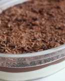 Pavê de limão com chocolate