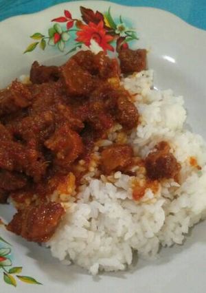 Foto resep Gongso daging