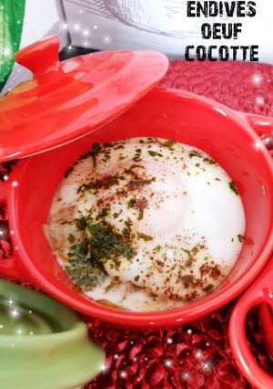 Une photo de Endives œufs cocotte 😋