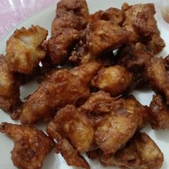 A picture of Chicken Tikka chunks 🍗.
