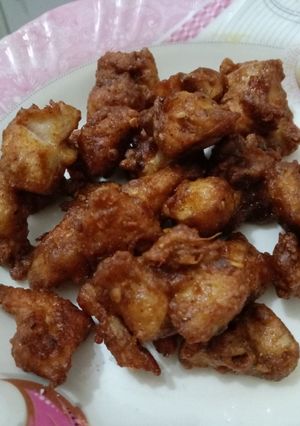 A picture of Chicken Tikka chunks 🍗.