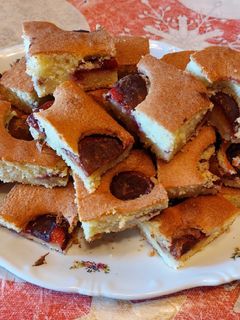 Szilvás szórt süti recept fotója