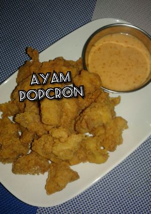 Foto resep Ayam popcron + sauce mayonaise