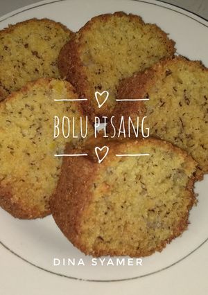 Foto resep Bolu Pisang (Irit 1 Telur, Lembut, Praktis)