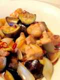 Easy Teriyaki Chicken and Eggplant Stir-Fry