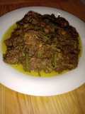 Rendang lokan+pakis/paku