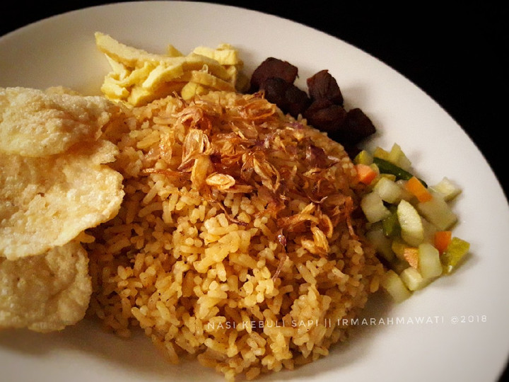 Resep Nasi Kebuli Sapi yang Bisa Manjain Lidah