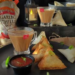 A picture of Beef samosas.