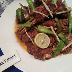 A picture of Lemon and Black Pepper Mutton.