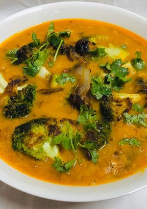 A picture of Broccoli Dal.