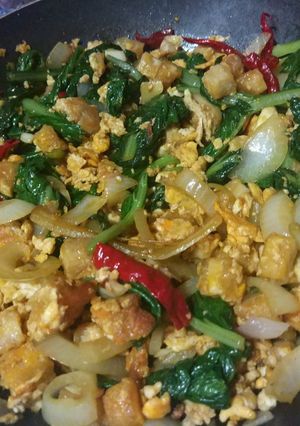 Foto resep Sawi telur naget gembira ria