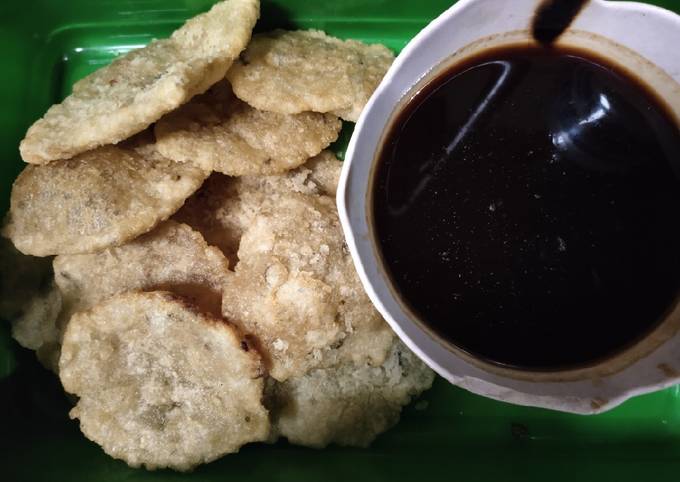 Cireng sambal rujak Jos