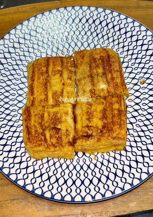 Foto resep Cheesy french toast with honey