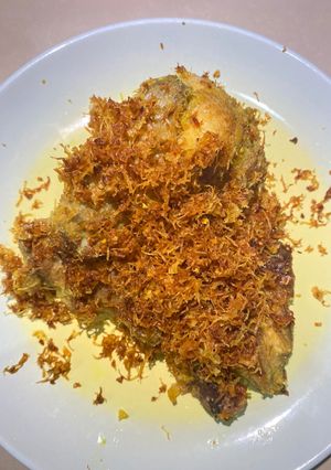 Foto resep Ayam Ungkep Serundeng Simpel (No MSG)