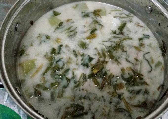 Sayur Bobor (Kangkung + Labu Siam)