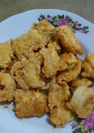 Foto resep Cumi goreng tepung crunchy
