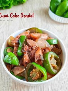 Foto resep Cumi Asin Cabe Gendot