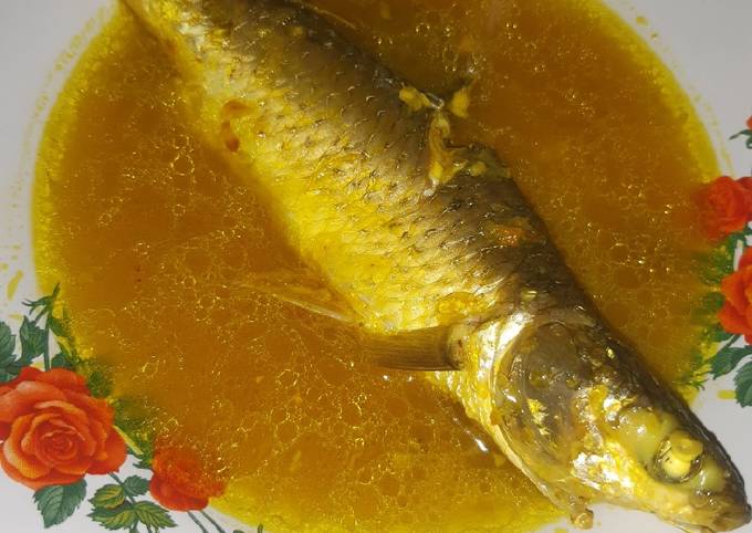 Sayur Kuning Ikan Belanak